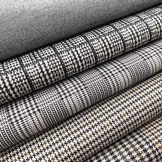 Knitted Polyester Rayon Spandex Tr Ponte Roma Print Fabric for Coats and Pants