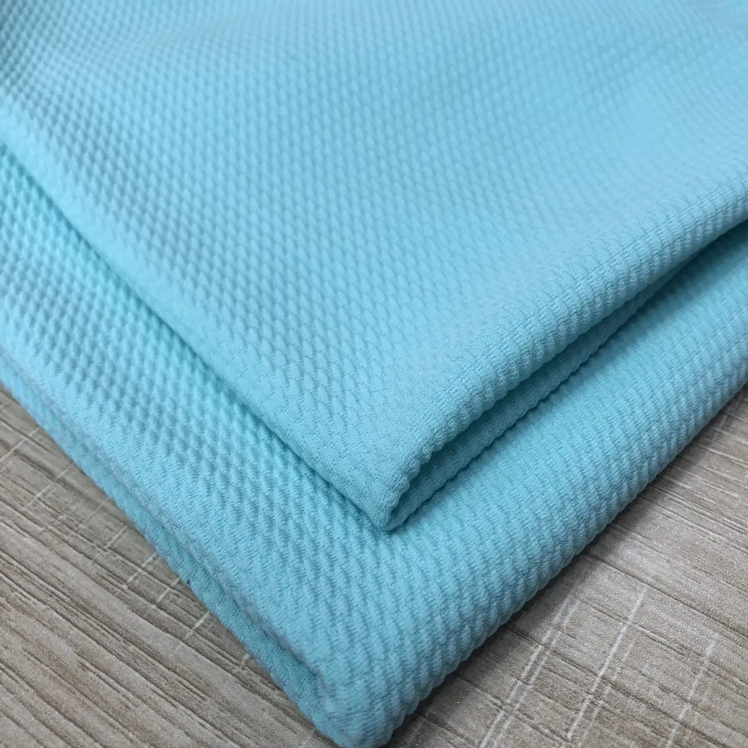 No MOQ Nylon Spandex Solid Custom Jacquard Plain Dyed Bullet Resistant Liverpool Knit Fabric for Bows Strip