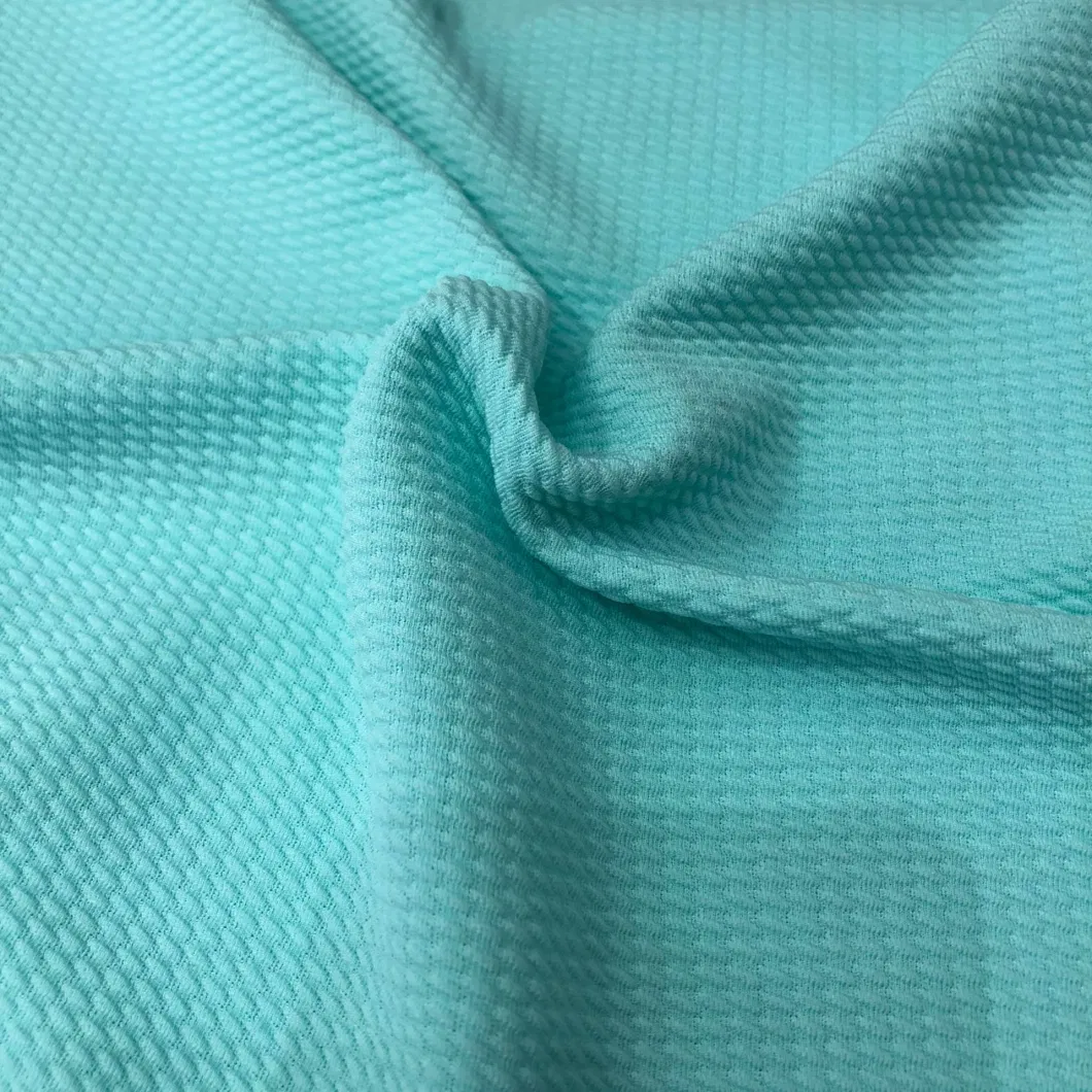 No MOQ Nylon Spandex Solid Custom Jacquard Plain Dyed Bullet Resistant Liverpool Knit Fabric for Bows Strip